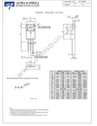 AOTF474 Datasheet Cover