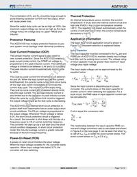 AOZ1012DI Datasheet Page 7