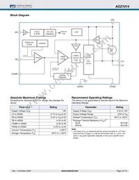 AOZ1014DIL_001#A Datasheet Page 3
