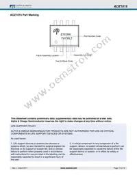 AOZ1015AI Datasheet Page 15