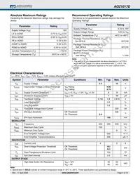 AOZ1017DIL#A Datasheet Page 4
