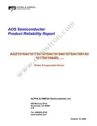 AOZ1017HAI Datasheet Page 22