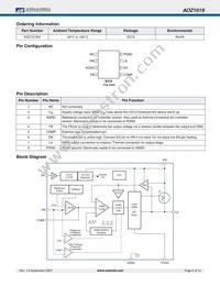 AOZ1019AIL Datasheet Page 2