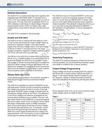 AOZ1019AIL Datasheet Page 6