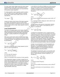 AOZ1019AIL Datasheet Page 9