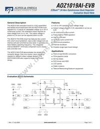 AOZ1019AIL Datasheet Page 16