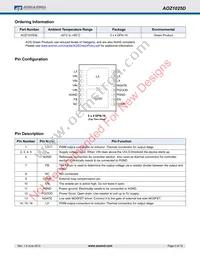 AOZ1025DIL_3 Datasheet Page 2