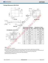 AOZ1025DIL_3 Datasheet Page 12