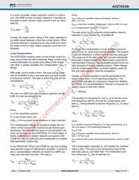 AOZ1033AI Datasheet Page 10