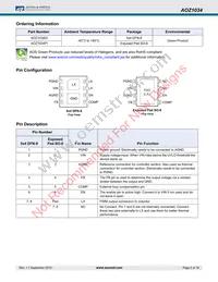 AOZ1034PI Datasheet Page 2