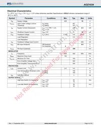 AOZ1034PI Datasheet Page 4