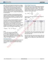 AOZ1038DI Datasheet Page 6