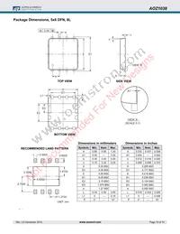 AOZ1038DI Datasheet Page 13