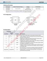 AOZ1038PI#A Datasheet Page 2