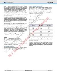 AOZ1038PI#A Datasheet Page 6