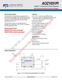 AOZ1051PI-2 Cover