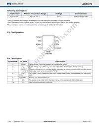 AOZ1073AIL-4_2 Datasheet Page 2