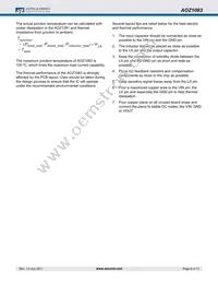 AOZ1083CI Datasheet Page 9