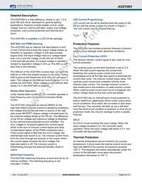 AOZ1083CI#A Datasheet Page 6