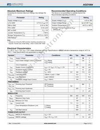 AOZ1084DI Datasheet Page 3