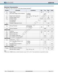 AOZ1210AI Datasheet Page 4