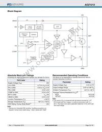 AOZ1212DIL#A Datasheet Page 3