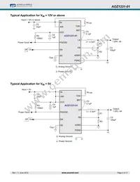 AOZ1231QI-01 Datasheet Page 2