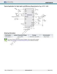 AOZ1232QI-01 Datasheet Page 3