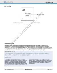 AOZ1233QI-01_2 Datasheet Page 17