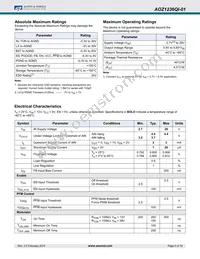 AOZ1236QI-01 Datasheet Page 5