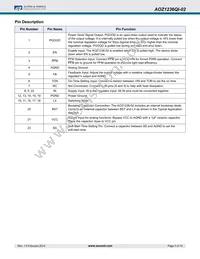 AOZ1236QI-02 Datasheet Page 3