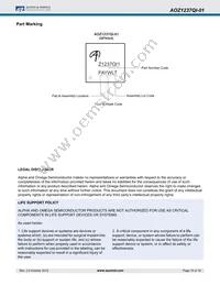 AOZ1237QI-01 Datasheet Page 16