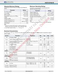 AOZ1237QI-02 Datasheet Page 4
