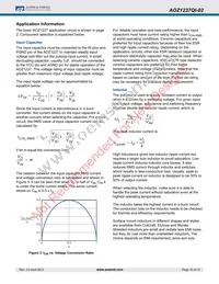 AOZ1237QI-02 Datasheet Page 10