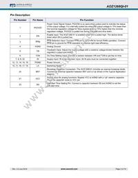 AOZ1268QI-01 Datasheet Page 3