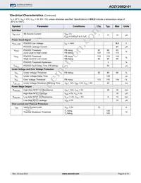 AOZ1268QI-01 Datasheet Page 5