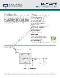 AOZ1282DI Datasheet Cover