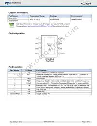 AOZ1284PI-1_2 Datasheet Page 2