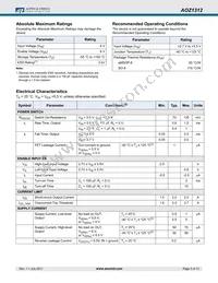 AOZ1312AI-1 Datasheet Page 3