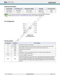 AOZ1327DI-01 Datasheet Page 2