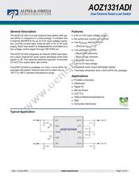 AOZ1331ADI Datasheet Cover