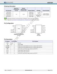 AOZ1341AI Datasheet Page 2