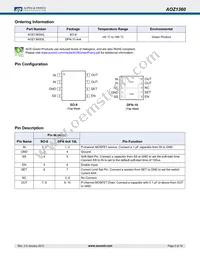 AOZ1360DIL Datasheet Page 2
