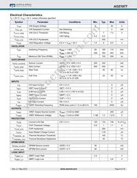 AOZ1977AI Datasheet Page 6