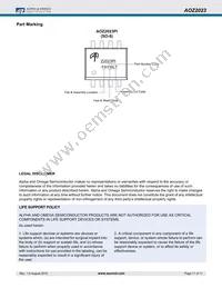 AOZ2023PI Datasheet Page 11