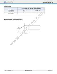 AOZ2150EQI-30 Datasheet Page 2