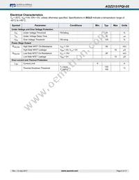 AOZ2151PQI-05 Datasheet Page 5