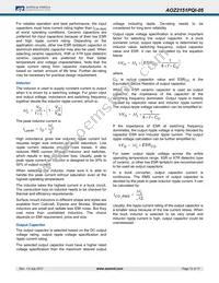 AOZ2151PQI-05 Datasheet Page 12