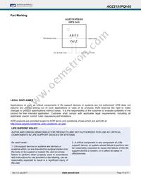 AOZ2151PQI-05 Datasheet Page 17