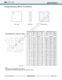 AOZ2151PQI-10 Datasheet Page 15